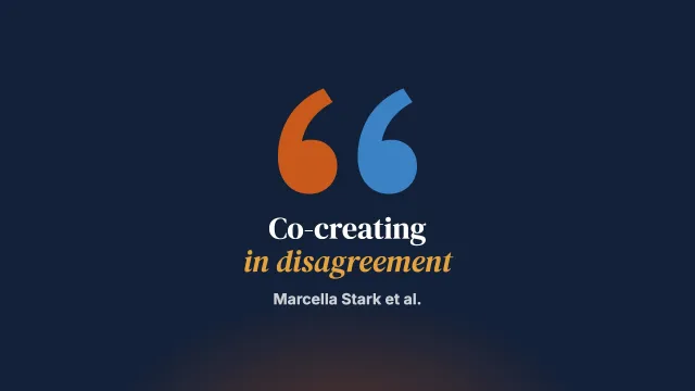 Co-Creating Solution-Focused Conversations in Disagreement
