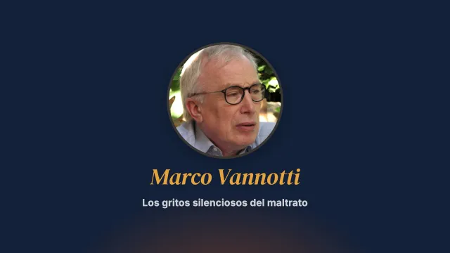 Los gritos silenciosos del maltrato infantil. Entrevista a Marco Vannotti