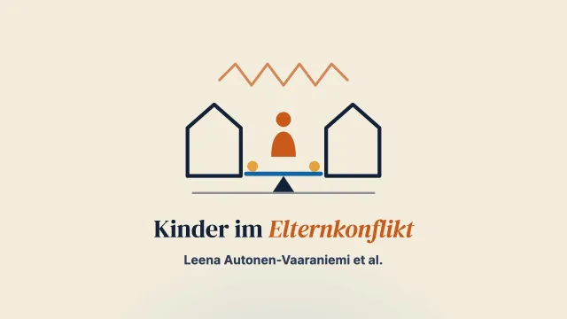 Die Positionierung von Kindern gegenüber elterlichen Konflikten, wenn sie in zwei Zuhause leben
