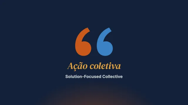 Ação coletiva focada nas soluções: uma resposta a Harry Korman, Peter De Jong e Sara Smock Jordan