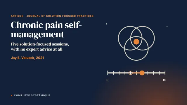 Solution-Focused Chronic Pain Self-Management Education: A Pilot Study