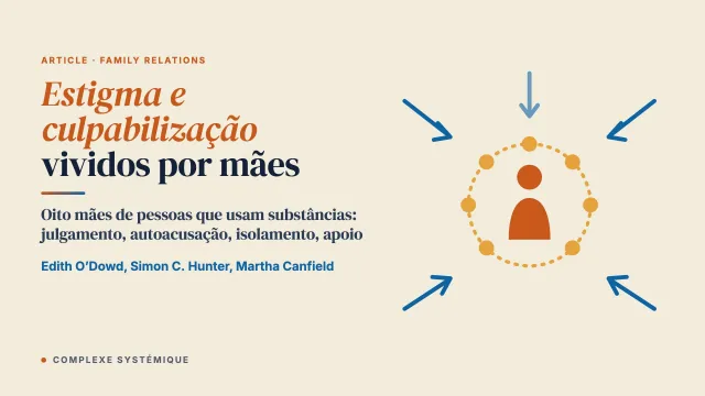 Estigma e culpabilização vividos por mães: a visão de mães de pessoas que usam substâncias