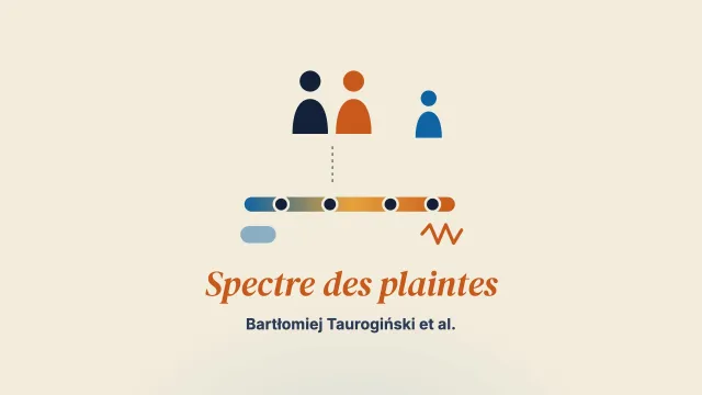 Spectre des plaintes : les pratiques de plainte dans les conversations thérapeutiques comme fenêtre sur la personnalité des partenaires et la relation de couple
