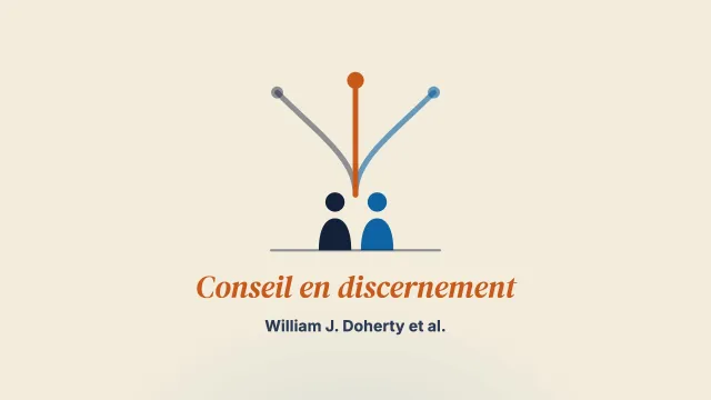Le conseil en discernement pour les couples « à projets divergents »