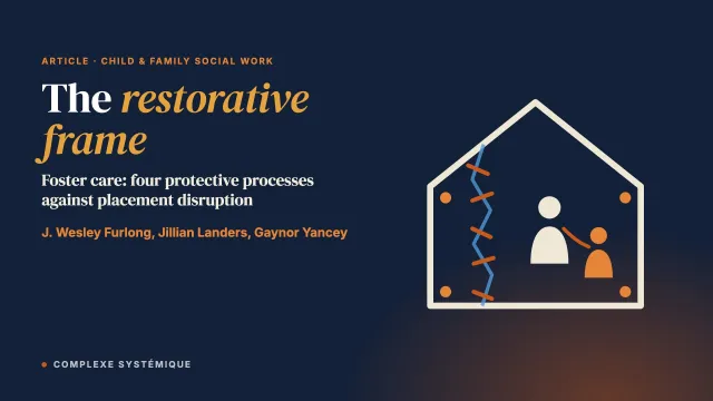 The Restorative Frame: A Grounded Theory Study of Protective Factors for Foster Care Disruptions