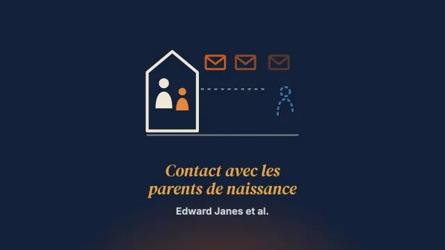 Le contact avec les parents de naissance vécu par les parents d’adoption dans les années qui suivent le placement
