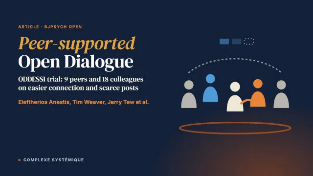 Peer-supported Open Dialogue: a qualitative study of peer practitioners’ experiences and non-peer practitioners’ perspectives on peer involvement