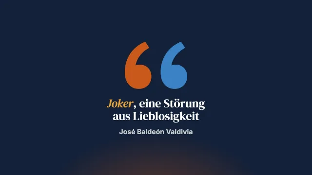 Joker: das perfekte Porträt einer psychischen Störung, ausgebrütet in einer Geschichte der Lieblosigkeit