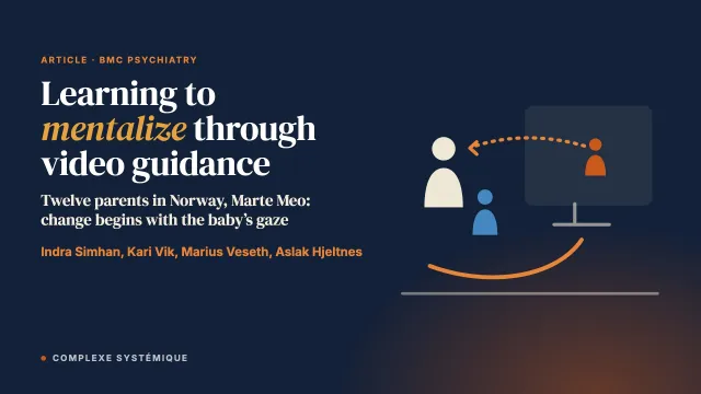 Learning to mentalize: Exploring vulnerable parents’ experiences of change during video guidance in an infant mental health clinic