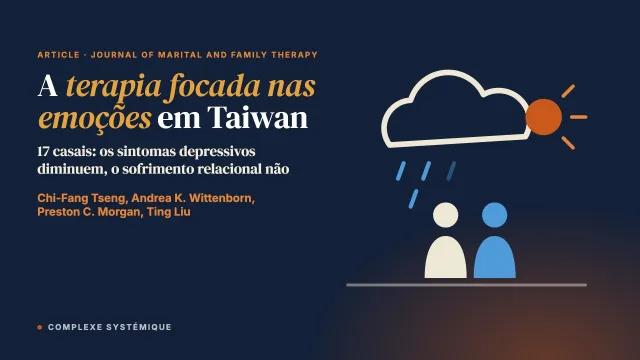Explorar a efetividade da terapia focada nas emoções para sintomas depressivos e sofrimento relacional em casais de Taiwan: um ensaio pragmático de braço único