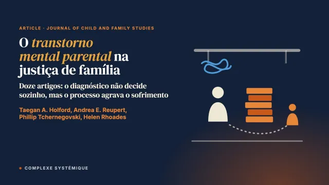 O transtorno mental parental na justiça de família: uma revisão de escopo