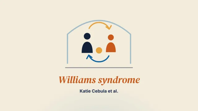 The experiences of children with Williams syndrome and their nondisabled siblings of their relationship