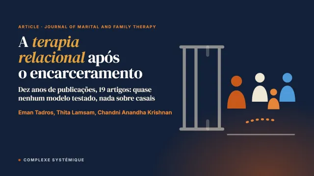 A terapia relacional na reinserção após o encarceramento: uma revisão de escopo