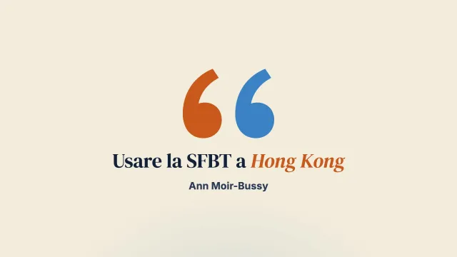 Usare la SFBT a Hong Kong: iniziative di tirocinanti del master in Psicologia del counseling di Hong Kong e implicazioni per i contesti culturali australiani