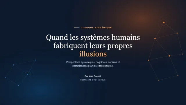Quando os sistemas humanos fabricam suas próprias ilusões