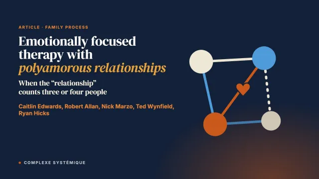 The use of emotionally focused therapy with polyamorous relationships