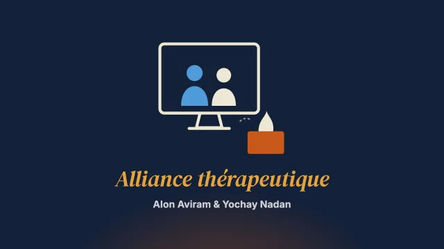 « Ce qui me manque, c’est de pouvoir tendre une boîte de mouchoirs à mes couples… » : l’alliance thérapeutique dans le passage à la thérapie de couple en ligne, du point de vue des couples et des thérapeutes