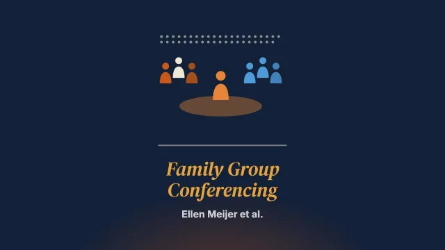 Family Group Conferencing in Coercive Psychiatry: On Forming Partnership Between the Client, Social Networks and Professionals