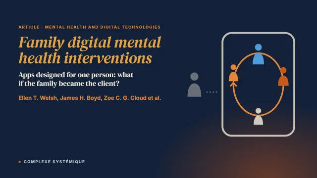 Family digital mental health interventions: aligning design and systemic practice principles
