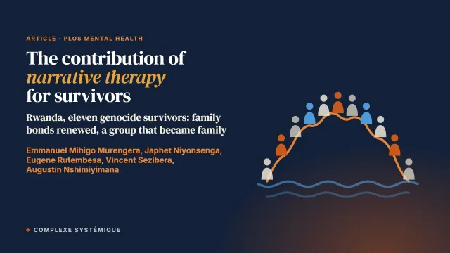 Contribution of narrative therapy in reduction of anxiety, depression and PTSD among survivors of the genocide against the Tutsi in 1994 in Rwanda