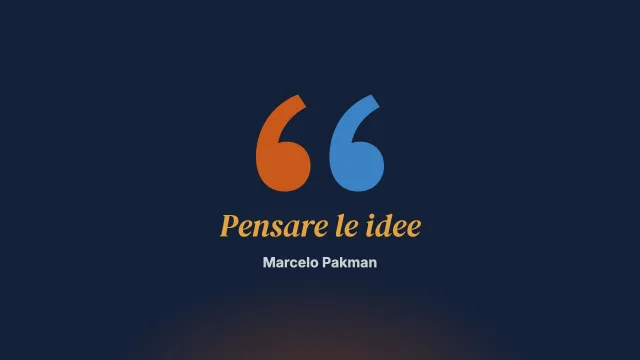 Ecologia delle idee. Pensare le idee