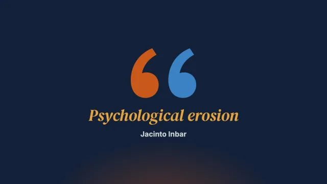The psychological erosion of the teacher: a hidden problem