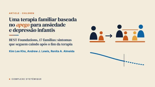 Uma terapia familiar baseada no apego para ansiedade e depressão em crianças: uma avaliação de métodos mistos do BEST-Foundations