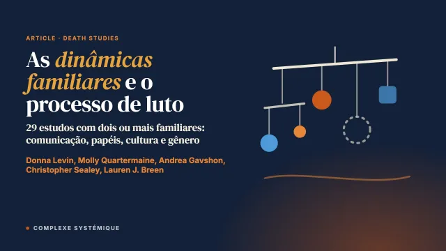 As dinâmicas familiares e o processo de luto: revisão sistemática e síntese narrativa