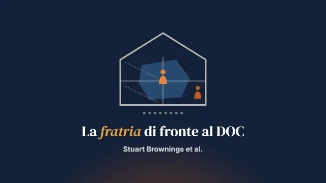 Esplorare le esperienze e le risposte della fratria che convive con un fratello o una sorella con disturbo ossessivo-compulsivo