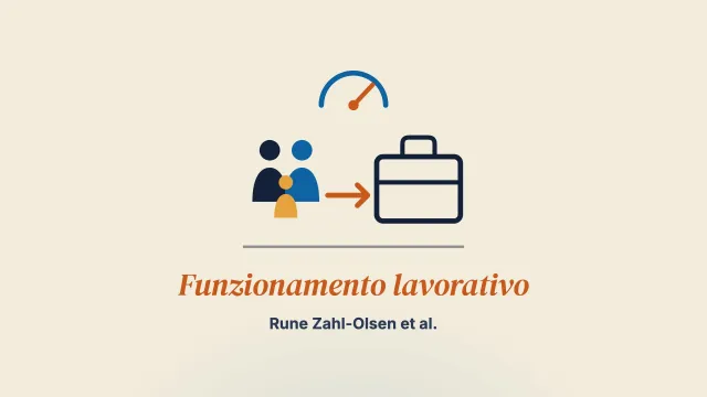 Cambiamento nel funzionamento lavorativo dall’inizio alla fine del trattamento nella terapia di coppia e familiare informata dal feedback in Norvegia
