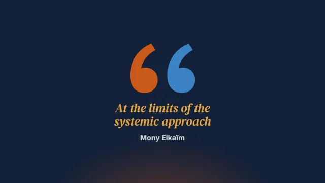 Ecology of ideas. Constructivism, social constructionism and narratives: at the limits of the systemic approach?