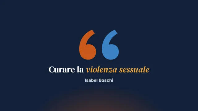 Perché lavorare con gli autori di reati sessuali?