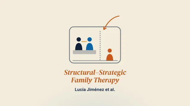 Effectiveness of Structural–Strategic Family Therapy in the Treatment of Adolescents with Mental Health Problems and Their Families
