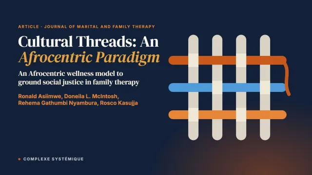 Cultural Threads: An Afrocentric Paradigm for Integrating Social Justice Principles in the Practice of Family Therapy in Africa