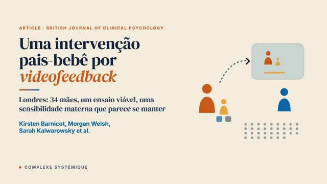 Intervenção pais-bebê por videofeedback para mães com dificuldades persistentes para lidar com emoções e relacionamentos: um ensaio clínico randomizado de viabilidade
