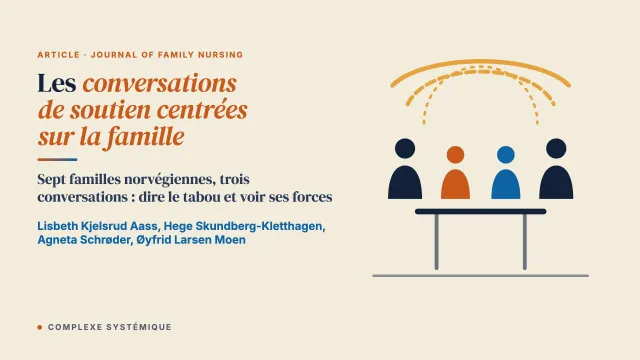 Les jeunes adultes et leur famille face à la maladie mentale : l’utilité des conversations de soutien centrées sur la famille en santé mentale communautaire