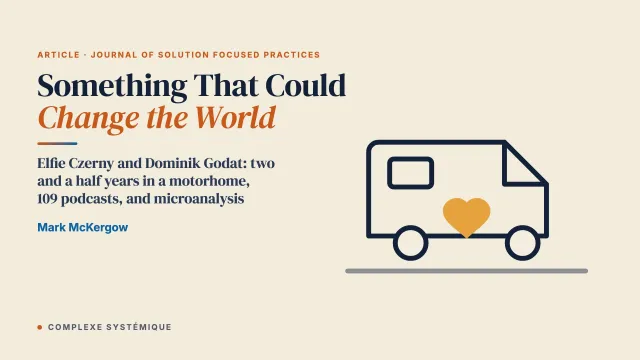 Elfie J Czerny and Dominik Godat: Something That Could Change the World