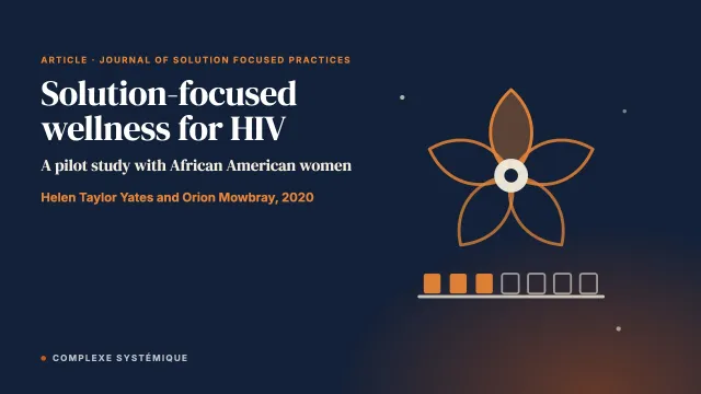 Evaluating the Solution Focused Wellness for HIV Intervention for Women: A Pilot Study