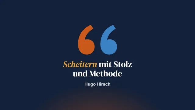 Ratschläge für eine effiziente Krankenhausabteilung. „Scheitern Sie stolz und planmäßig“
