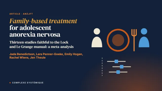 Family-based treatment for adolescent anorexia nervosa: A meta-analysis