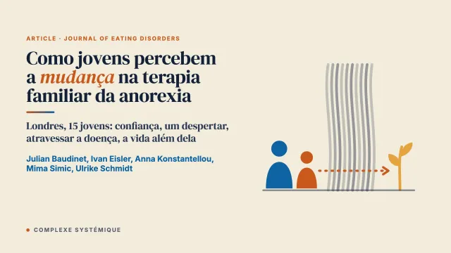 Como jovens percebem a ocorrência da mudança na terapia familiar para anorexia nervosa: um estudo qualitativo