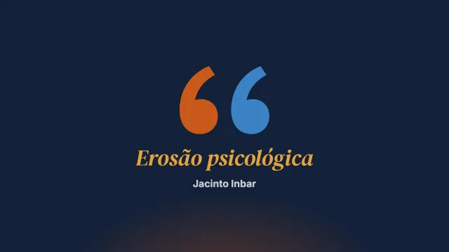 A erosão psicológica do docente: um problema oculto