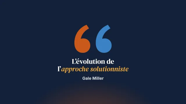 Chevaux, histoires et avenirs : réflexions sur l’évolution de la thérapie brève orientée vers les solutions