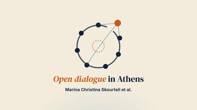 The introduction and implementation of open dialogue in a day center in Athens, Greece: experiences and reflections of mental health professionals