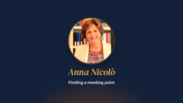 Is it possible to find a meeting point? Interview with Anna Nicolò