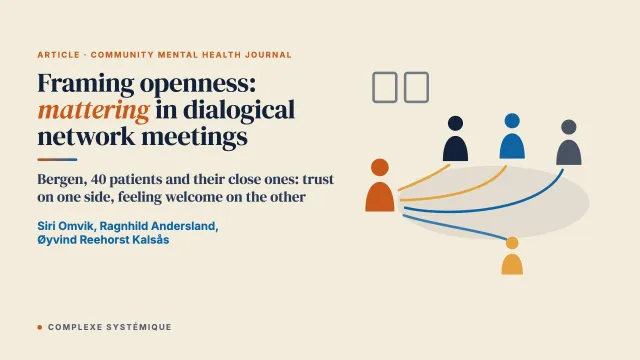 Framing openness: Exploring Similarities and Differences in Patients’ and Their Social Networks’ Experiences with Participating in Dialogical Network Meetings Through the Lens of Mattering