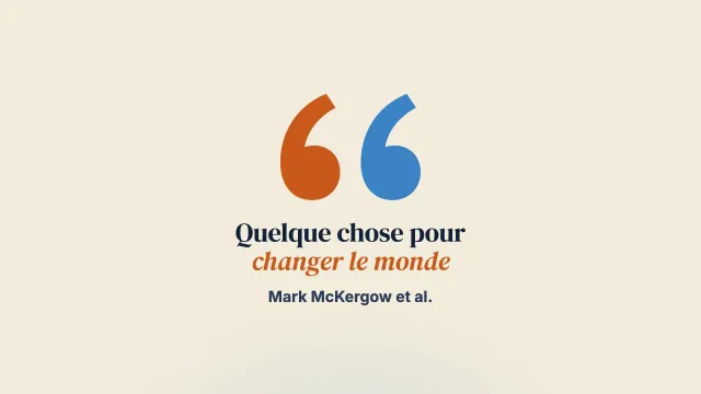 Elfie Czerny et Dominik Godat : quelque chose qui pourrait changer le monde