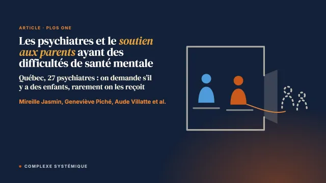 Explorer le point de vue des psychiatres sur le soutien aux parents ayant des difficultés de santé mentale : une étude à méthodes mixtes