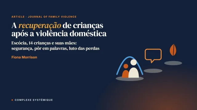 Buscar segurança, tornar dizível e viver o luto: a recuperação de crianças após a violência doméstica