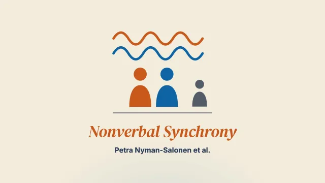 Studying Nonverbal Synchrony in Couple Therapy—Observing Implicit Posture and Movement Synchrony